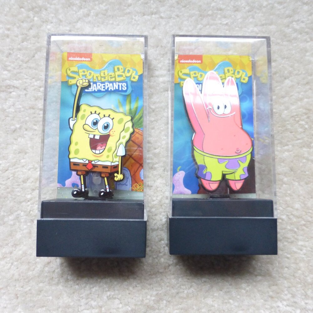 Lot of 2 NICKELODEON SpongeBob FIGPINS